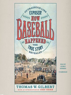 cover image of How Baseball Happened